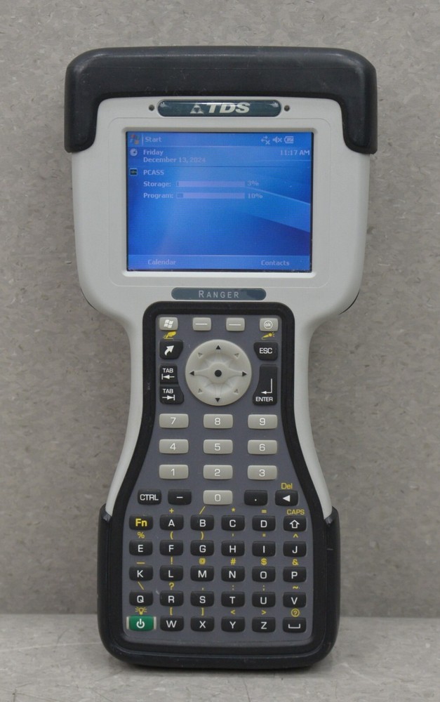 TDS Ranger X Series Handheld Computer Data Collector W/ Accessories