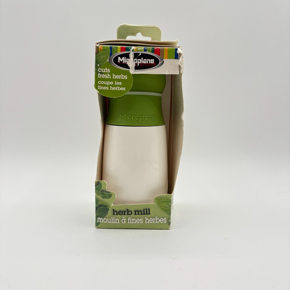 New Open Box Original Microplane Herb Mill