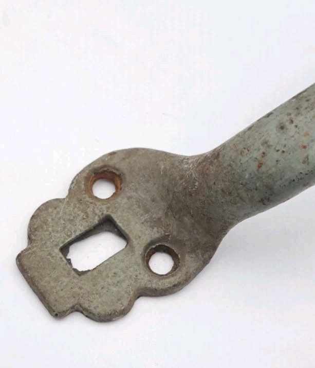 Antique Large Handle Cast Primitive Cabinet Barn Door Grab Handle Old Hardware