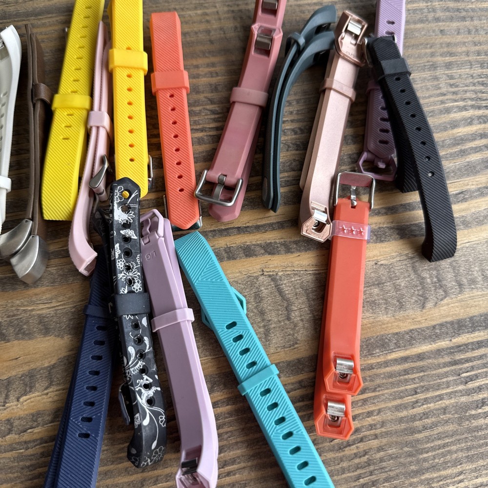 Large Lot It Fitbit Alta / Alta HR Replacement Bands Multicolor LARGE