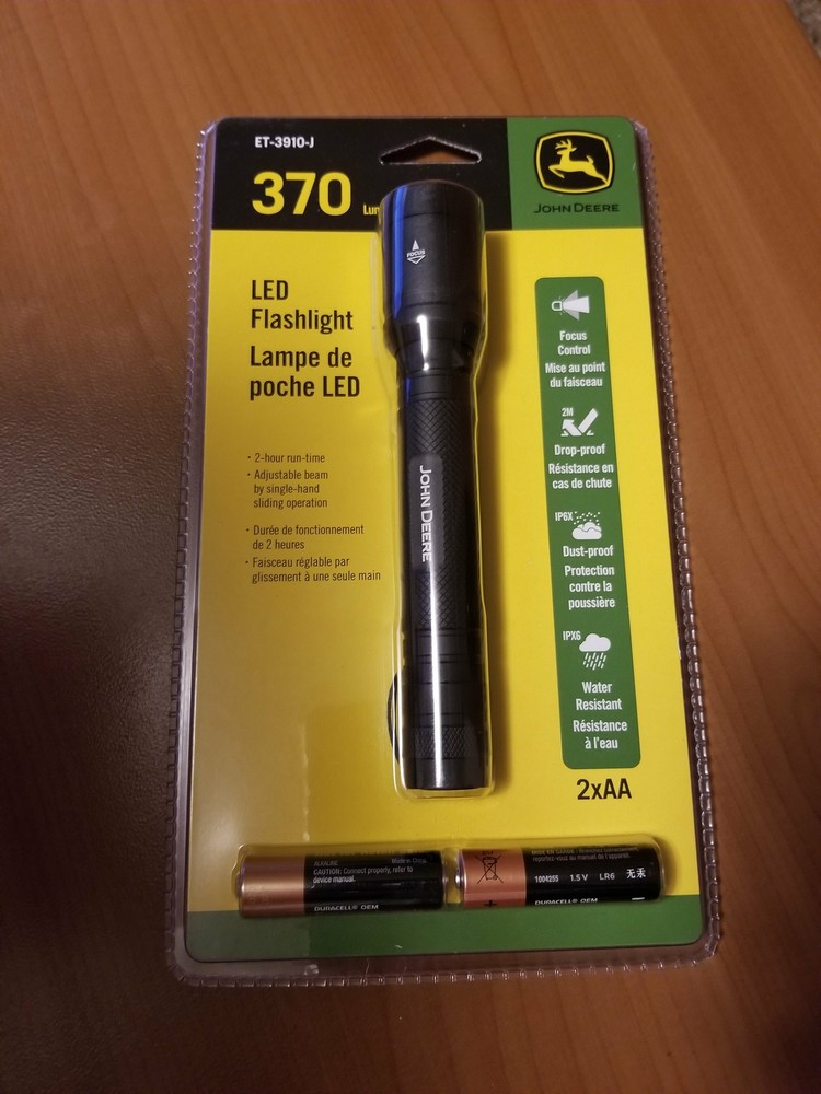 ET3910J John Deere 370 Lumens Led Flashlight