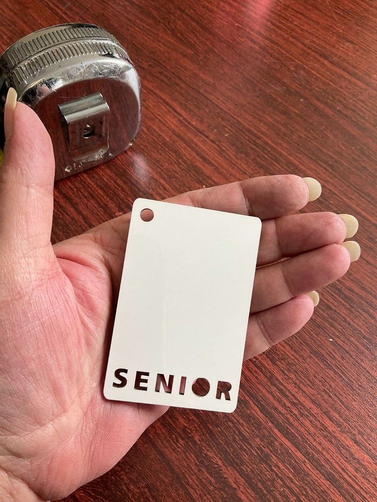 Sublimation Blank Keychain , 5 Senior Keychain , 5 Sublimation Blank Keychains