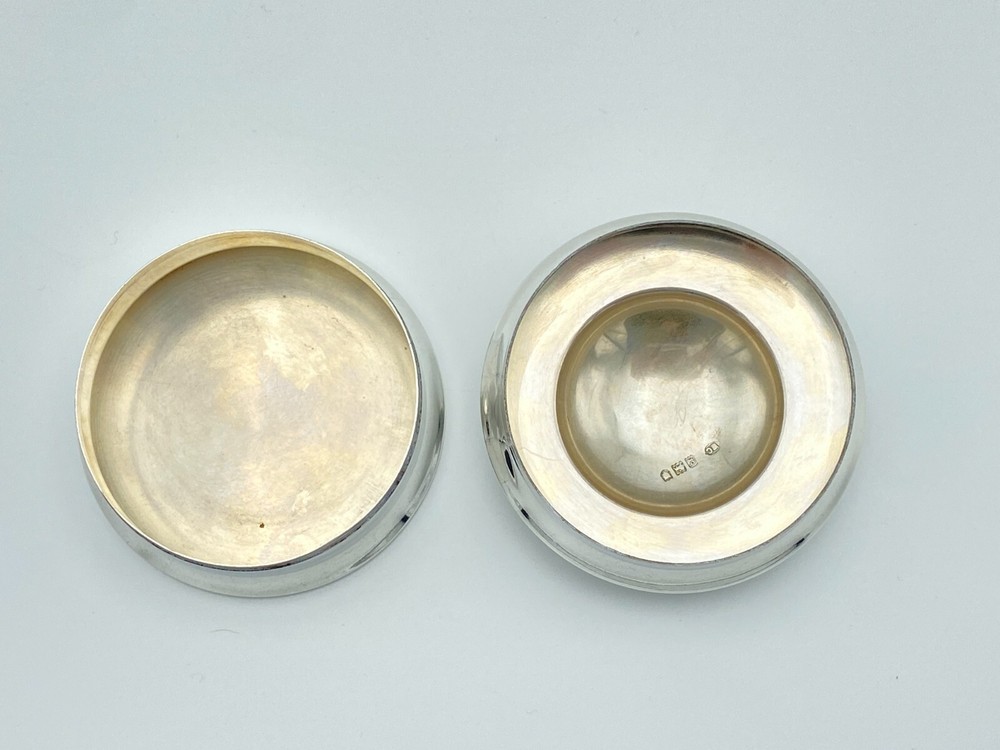 Edwardian Sterling Silver Snuff Box William Comyns 1902