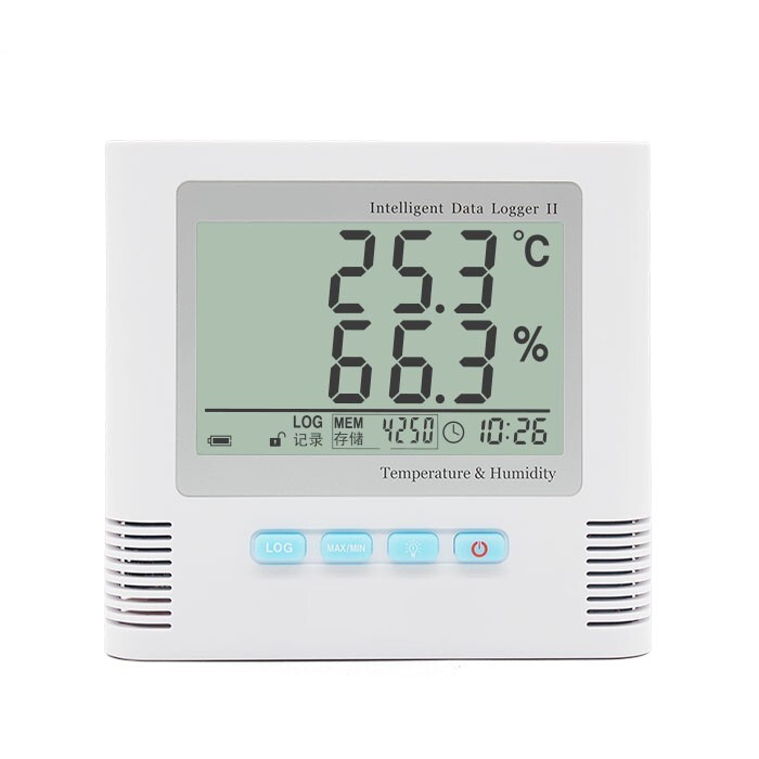Workshop Warehouse Temperature & Humidity Data Logger Capacity 43000 Sets