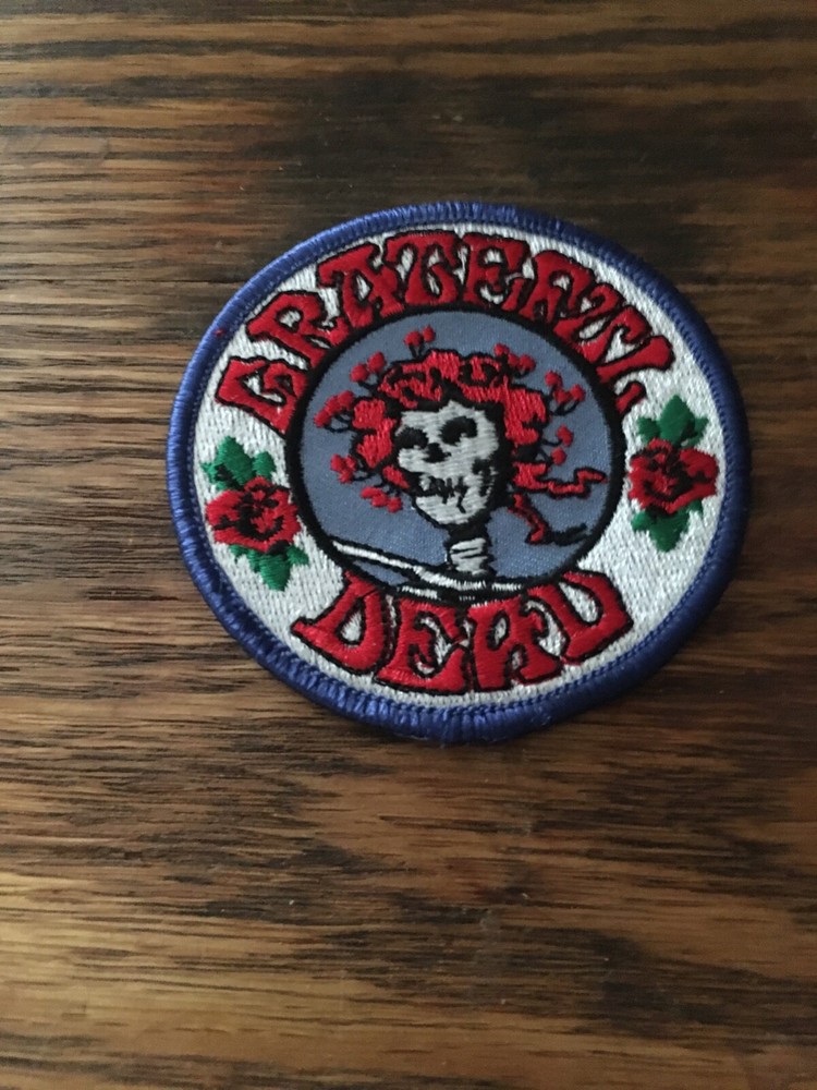GRATEFUL DEAD IRON ON PATCH