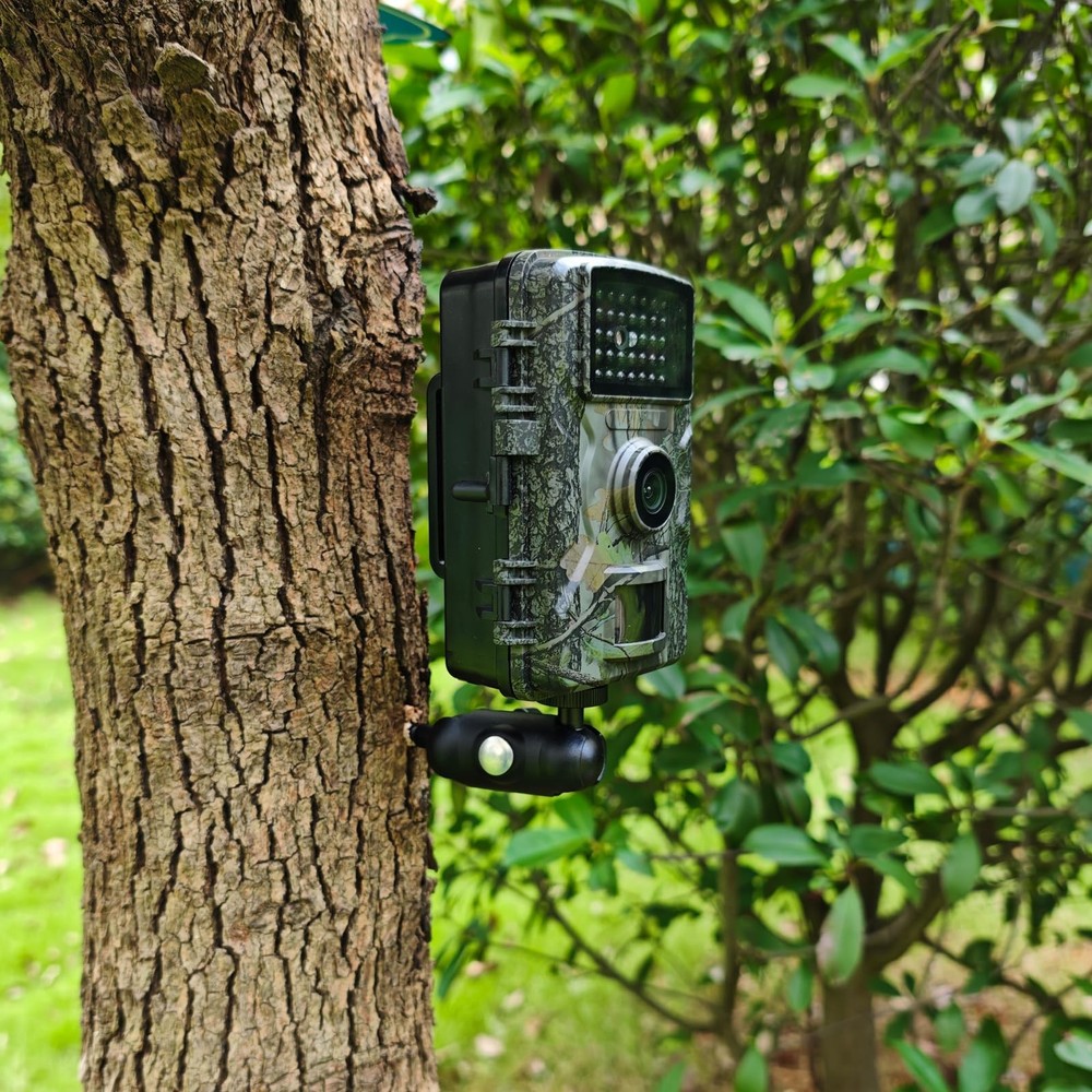 Adjustable Trail Camera Tree Mount: Game Outdoor Mounting Black