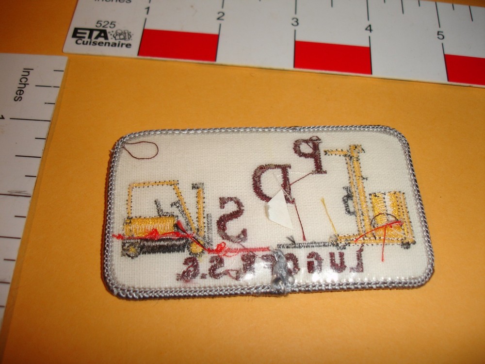 Vintage Advertising Patch LUGOFF