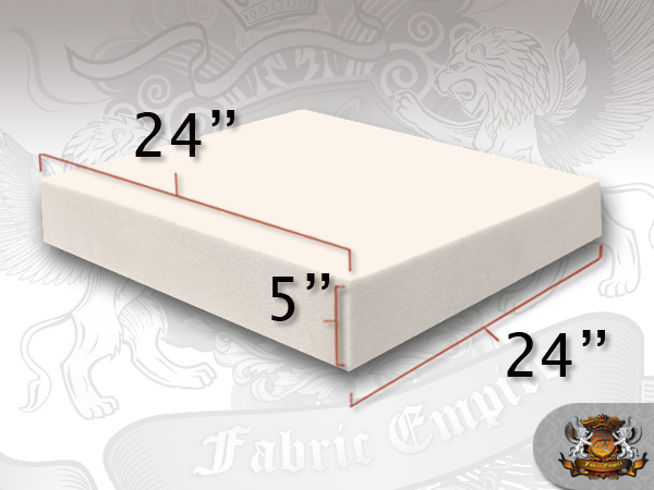5" x 24" x 24" Square Foam Sheet