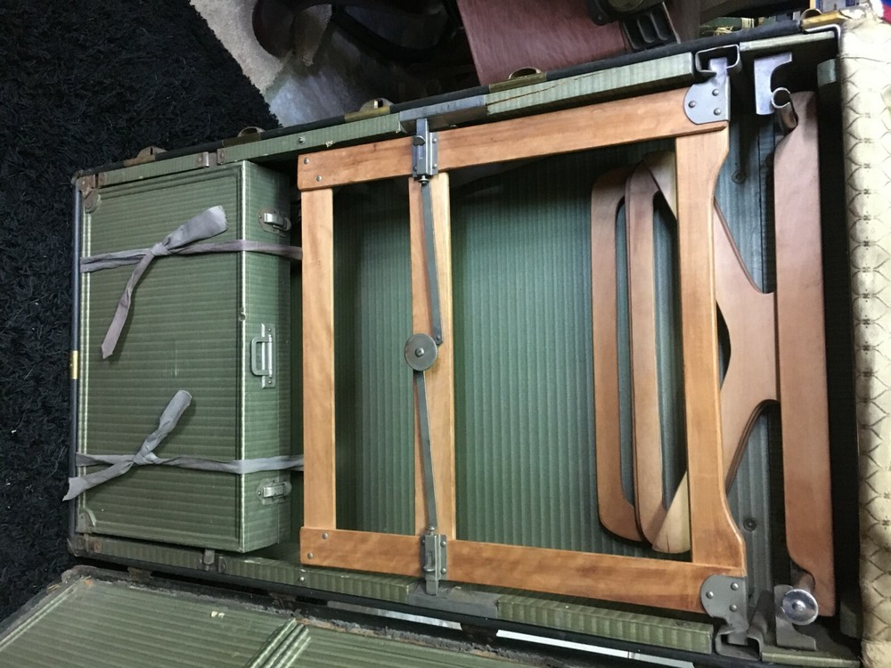 Antique Oshkosh Wardrobe Steamer