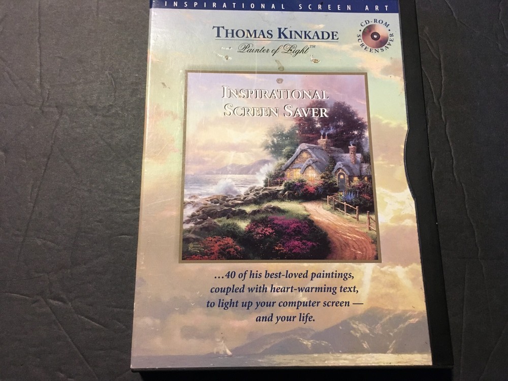 Thomas Kinkade Inspirational Screen Saver (Windows/Mac, 2001)