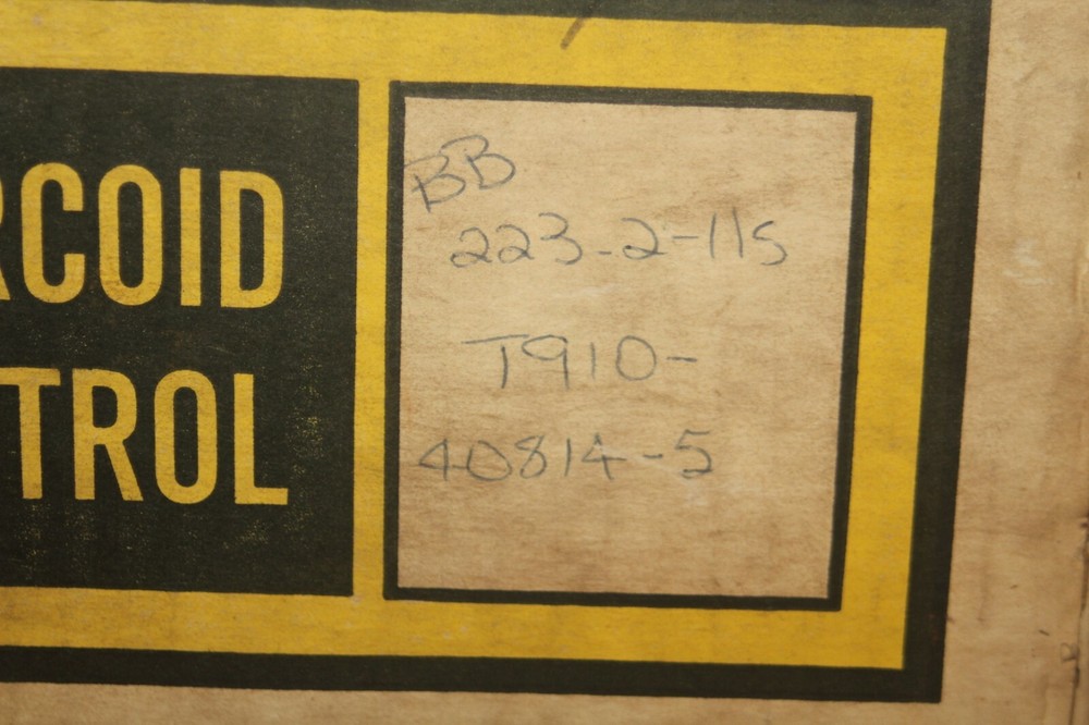 Mercoid Controls Differential Pressure Switch BB-223-2-11S