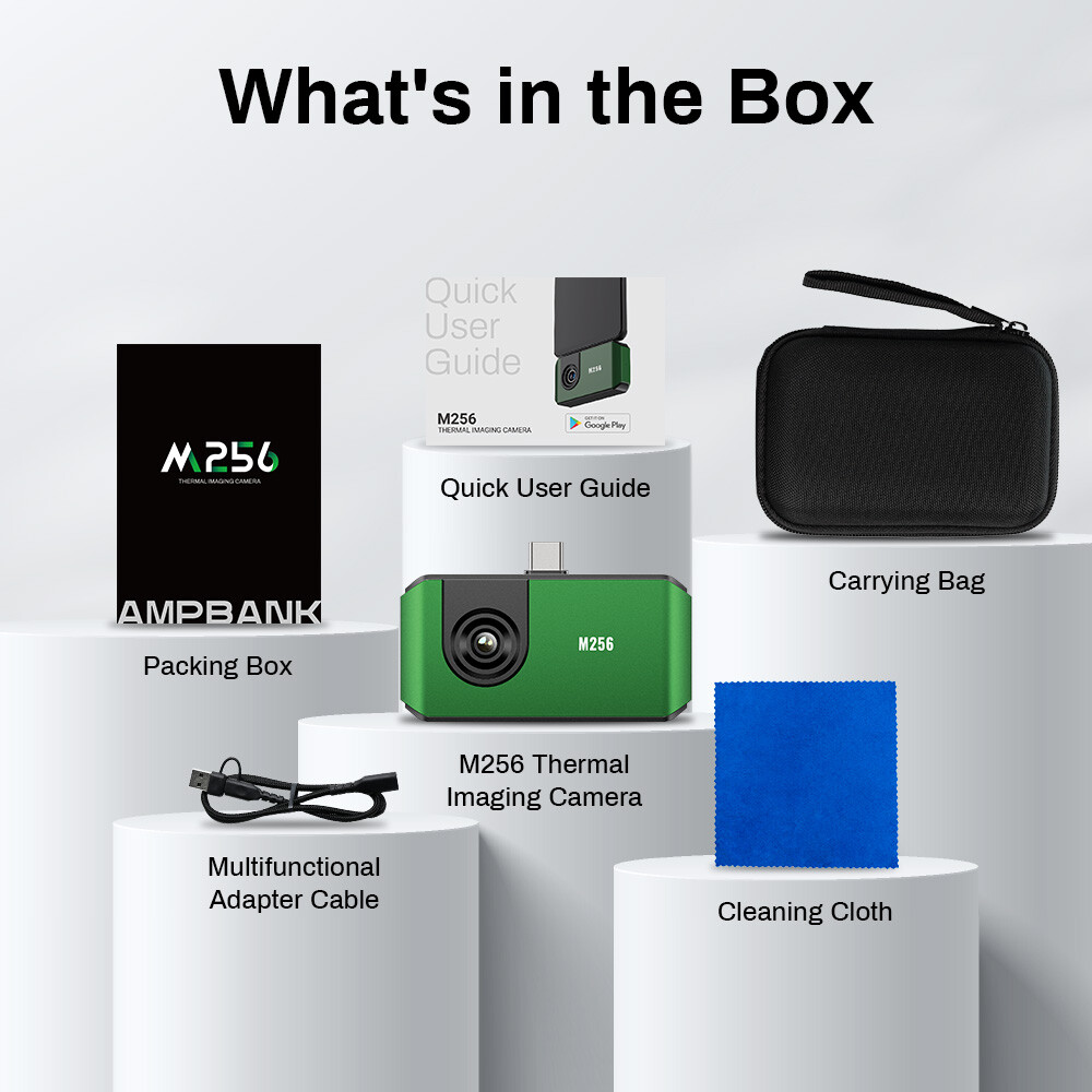 AMPBANK M256 Thermal Imaging Camera for Android USB C