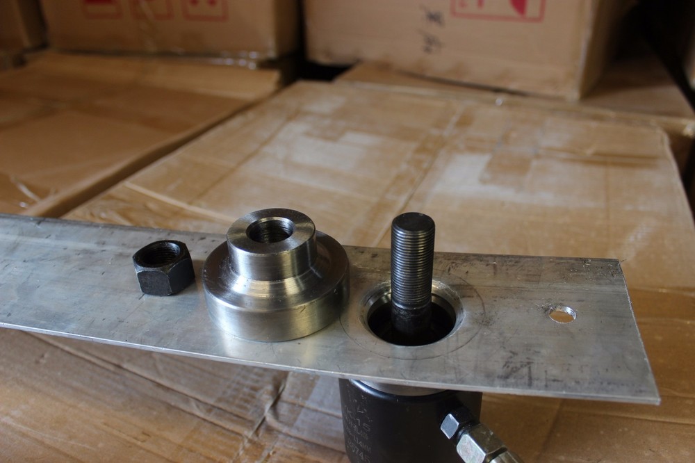 2 Pcs RADIUS shape Dimple die 100mm shaft, 4"