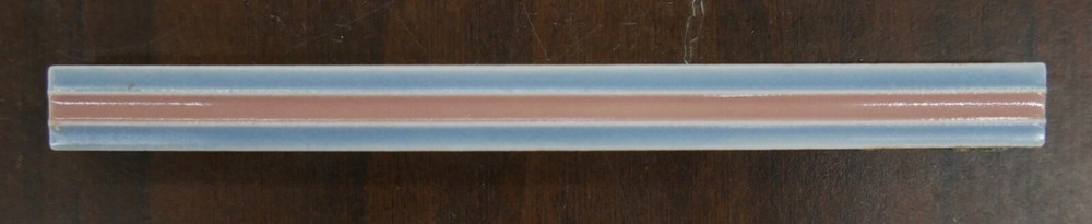 Vintage Tile Liner Pale Blue with Beige Stripe