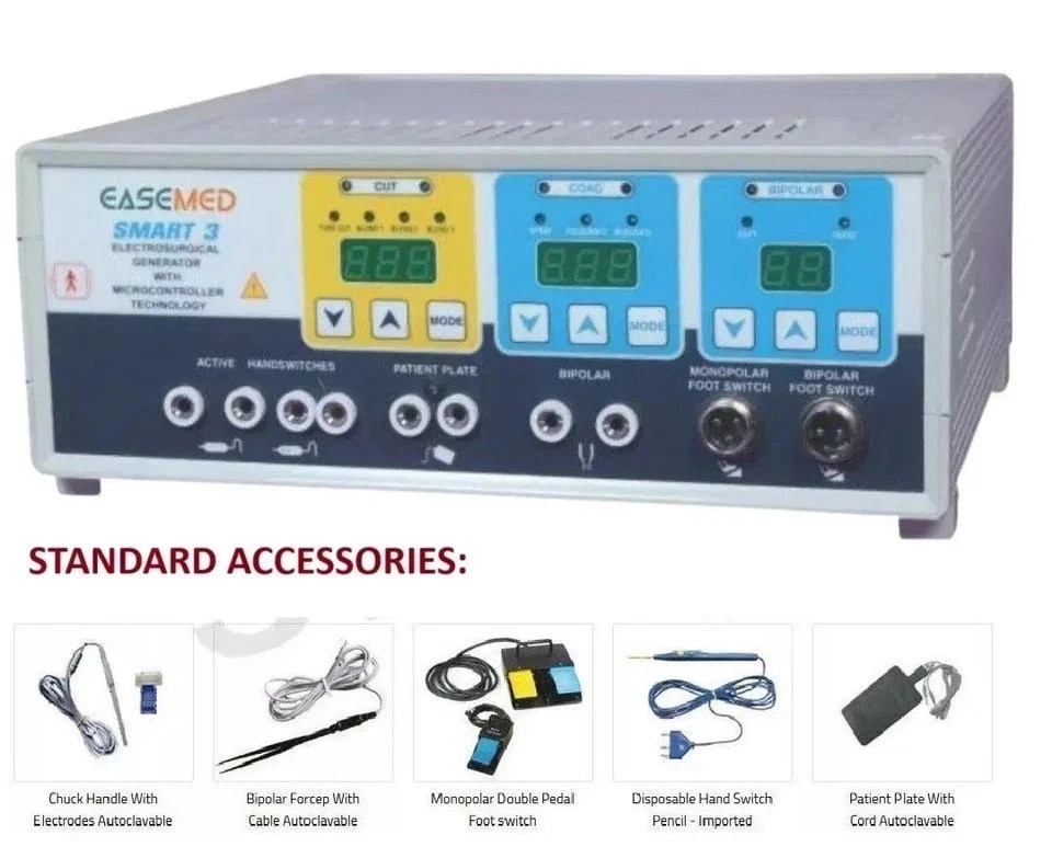 Electrosurgical Generator Machine Smart 3 Branded Monopolar Bipolar Cautery