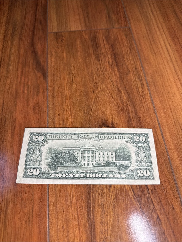 1990 U.S. Twenty Dollar * Print Error *