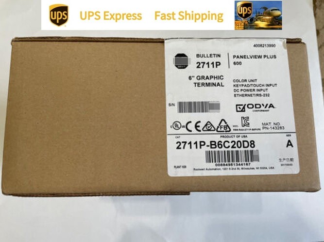 2711P-B6C20D8 AB PanelView Plus 6 Operator Interface 2711PB6C20D8 Spot Goods！