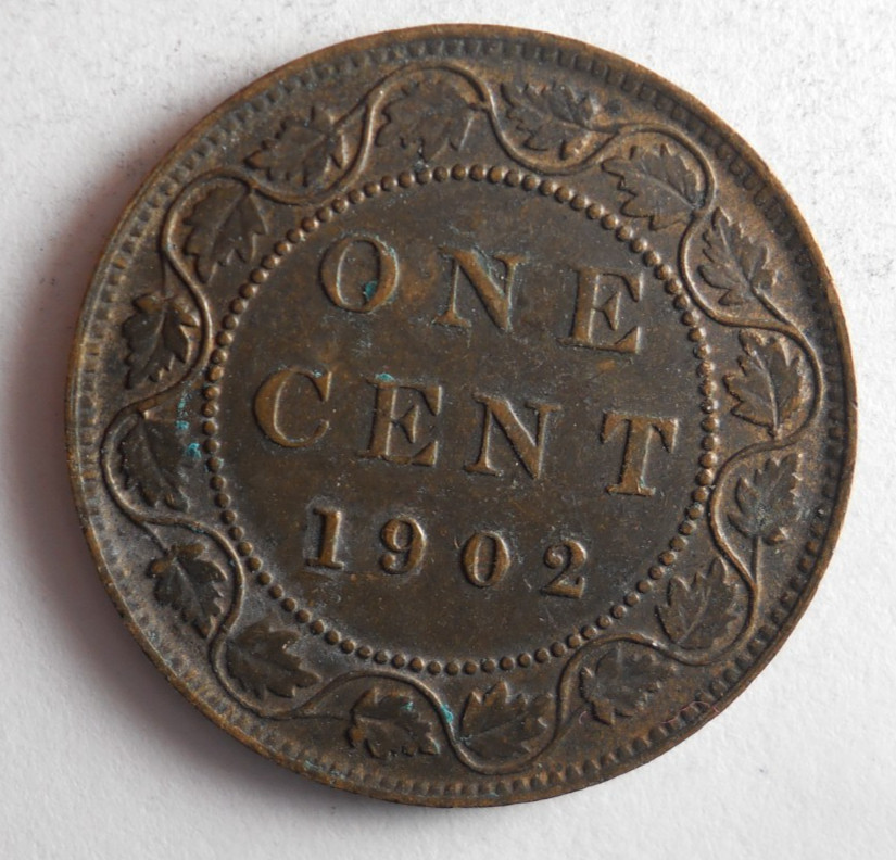 1902 CANADA CENT - Excellent Coin - FREE SHIP - Bin #14