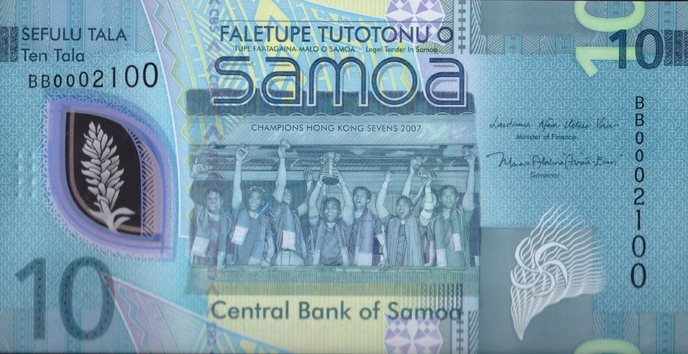 SAMOA 10 TALA 2023 P-48 UNC