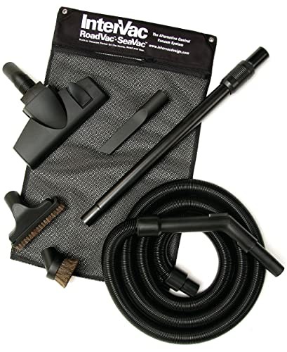 InterVac Central Vacuum Hose Kit - Central Vacuum Accessories for Central