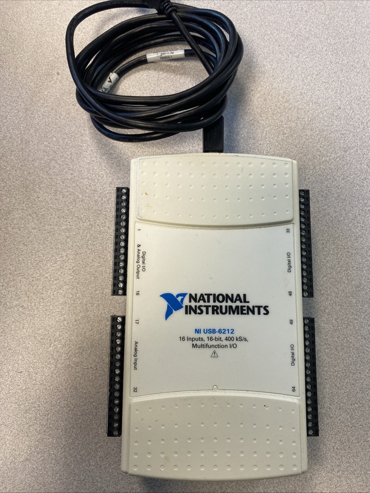 National Instruments NI USB-6212 Data Acquisition Device