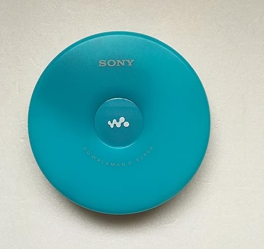 Sony D-EJ002 P Walkman Portable CD Player Blue MP3 Playback Tested Working