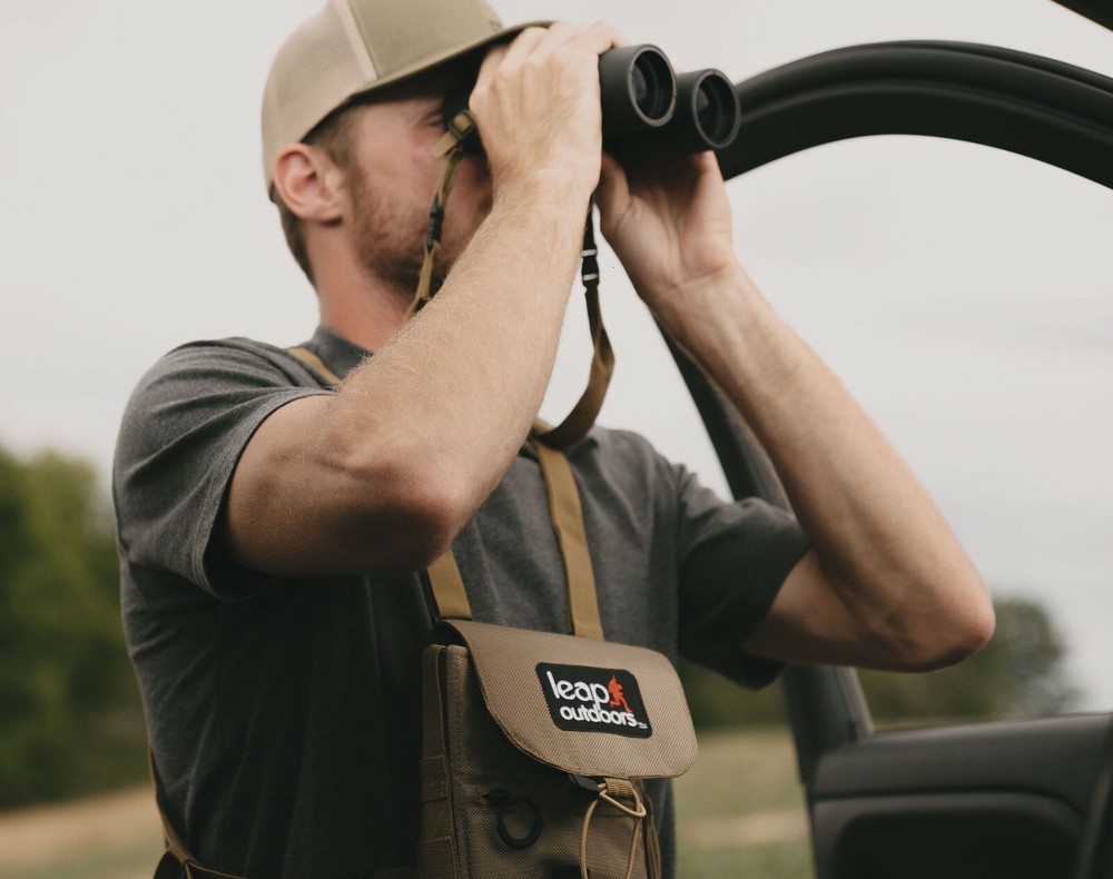 Leap Outdoors Binocular Harness Chest Pack Bino Harness