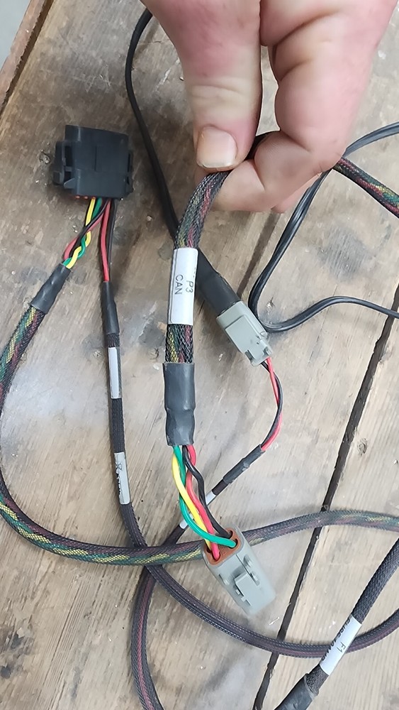 TRIMBLE CABLE 64228 ez guide 250 cable, Can, Battery steer