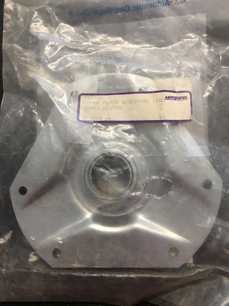 NEW COMET CLUTCH COVER PLATE/W BUSHING 213933A