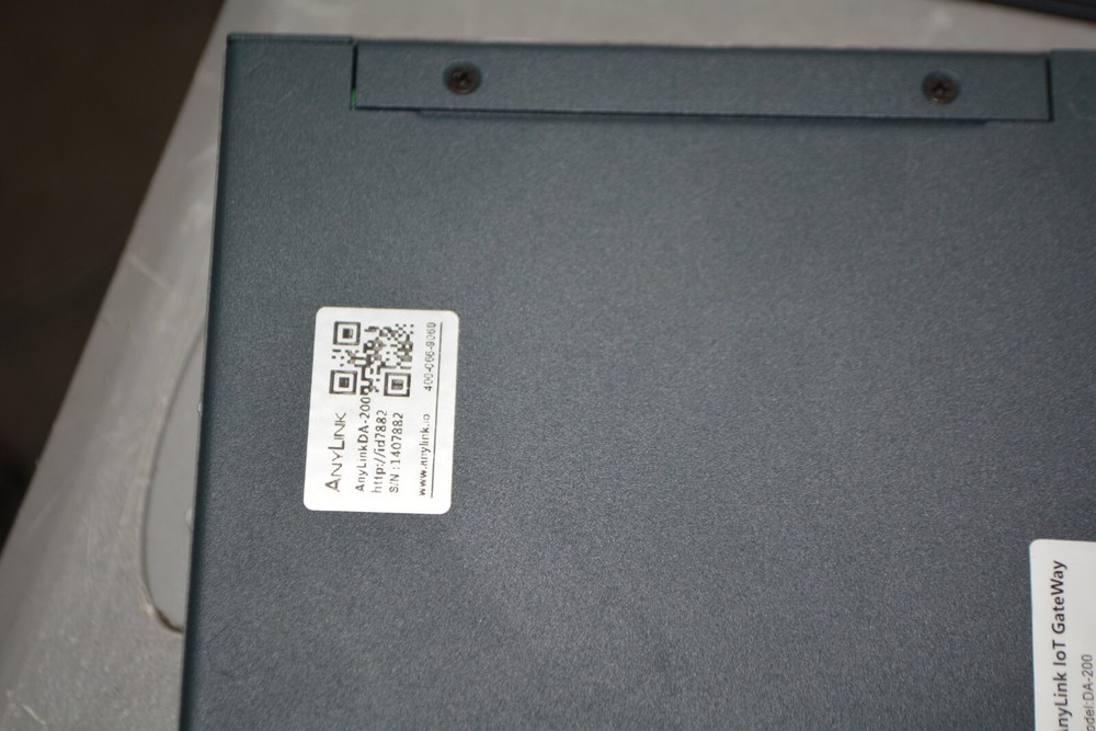 ^ Tetrascience Anylink DA-200 IoT Gateway #X3618