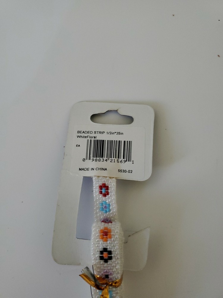 Tandy Leather Beaded strip 25' 4-variations