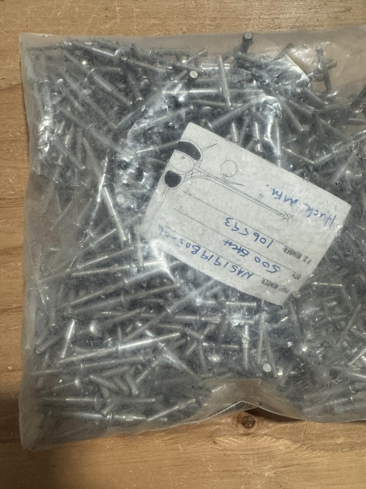 NAS1919B05-06 BLIND RIVET 500PC