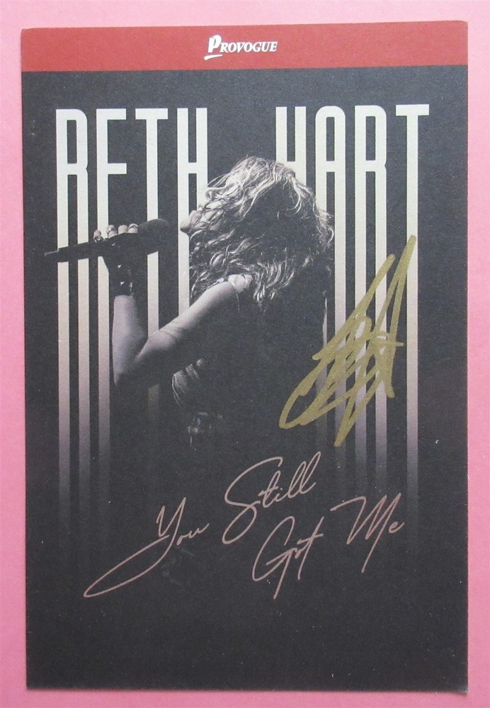 Beth Hart Signed CD Promo Card with CD - Beckett BAS