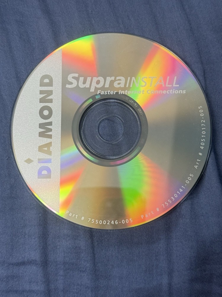 Diamond Supra Install Disc