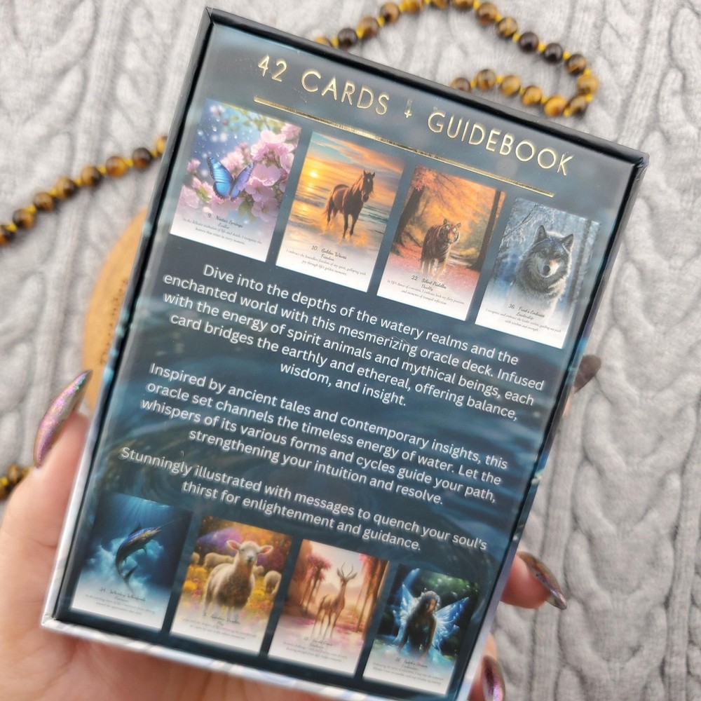Enchanted Waters Oracle 42 Card Oracle Deck USED