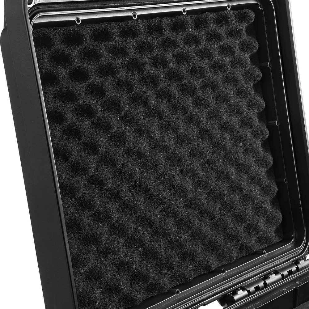 Lightweight Hard-Shell Card Case with Customizable Dividers - 102 Capacity