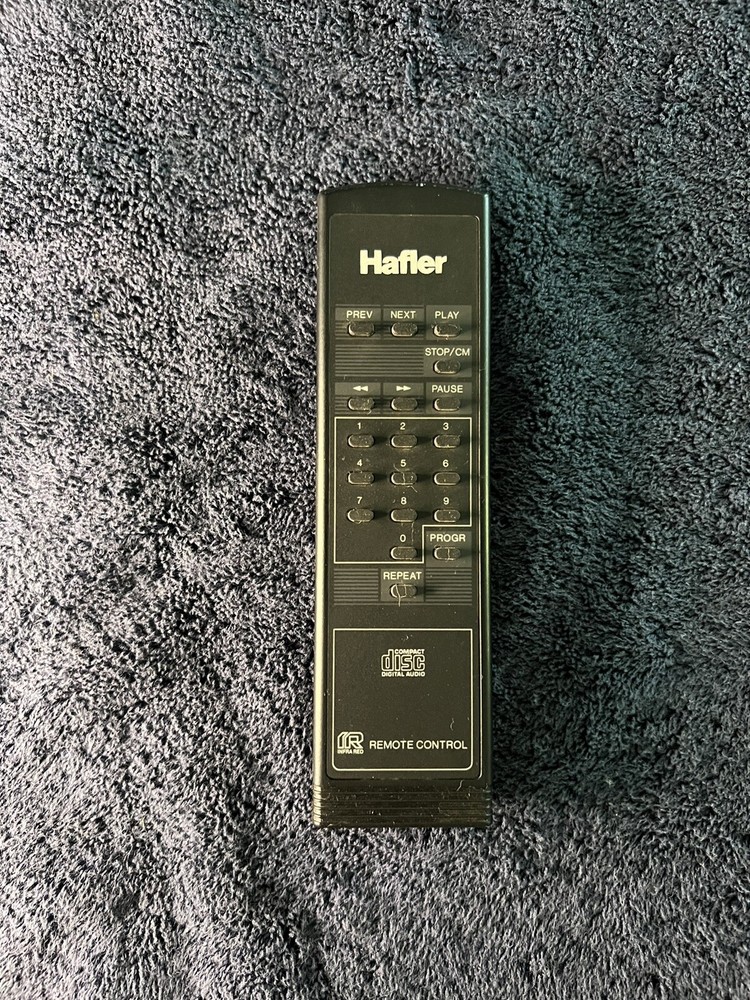 HAFLER CD Player REMOTE CONTROL - For SE150, IRIS