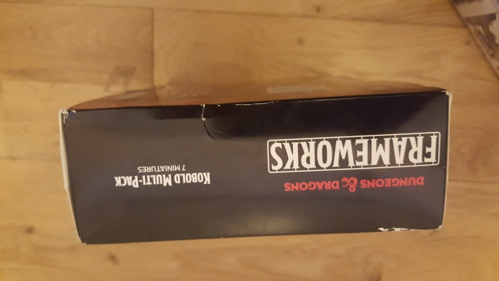 dungeons & dragons frameworks 7 miniatures kobold multi-pack figures unused