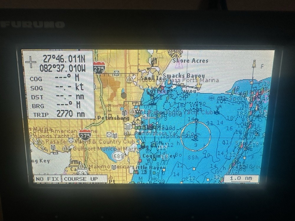 Furuno GP-7000f Display GPS Chart Plotter Display (TESTED / WORKING)