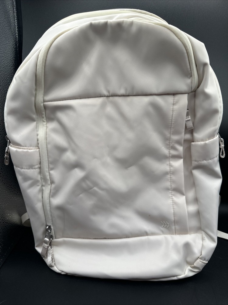 All In Motion Backpack/White