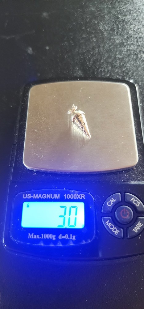 925 Sterling Silver Ice Cream Cone Charm
