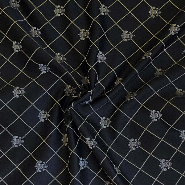 Burch Fabric Donald Black Upholstery Fabric