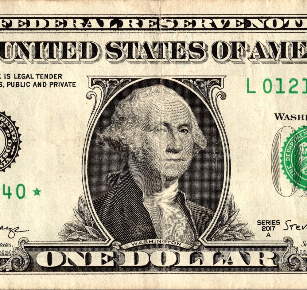 2017 L Star note Fancy Serial Number Regular Run