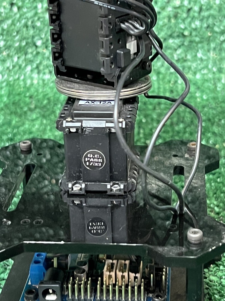 ROBOTIC ARM with Arbotix-M and Dynamixel AX-12A Servos