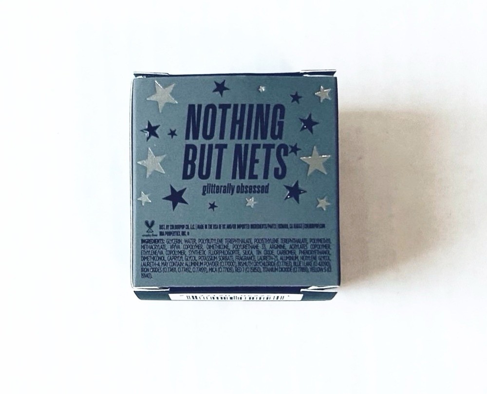 Colourpop x NBA Brooklyn Nets Nothing But Nets Glitter Gel