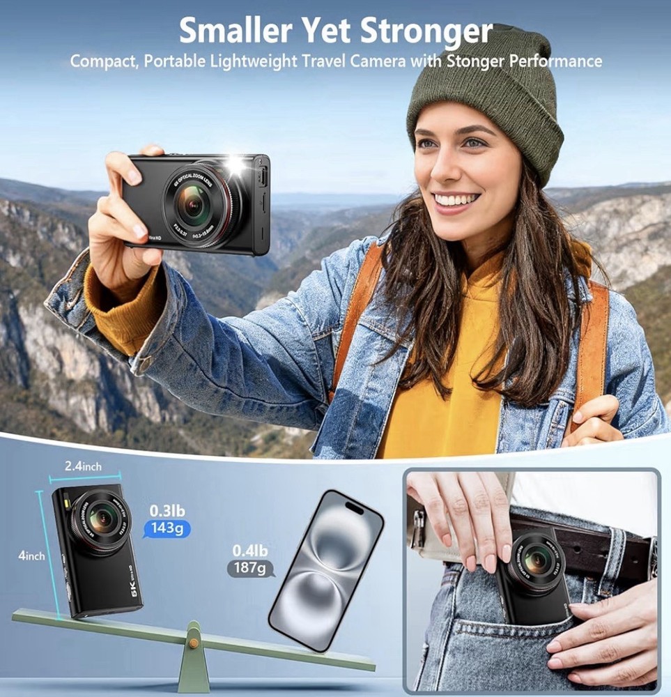 5K 96MP Digital Camera