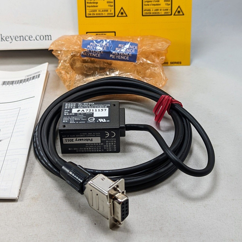 KEYENCE BL-601HA Barcode Scanner Sensor New