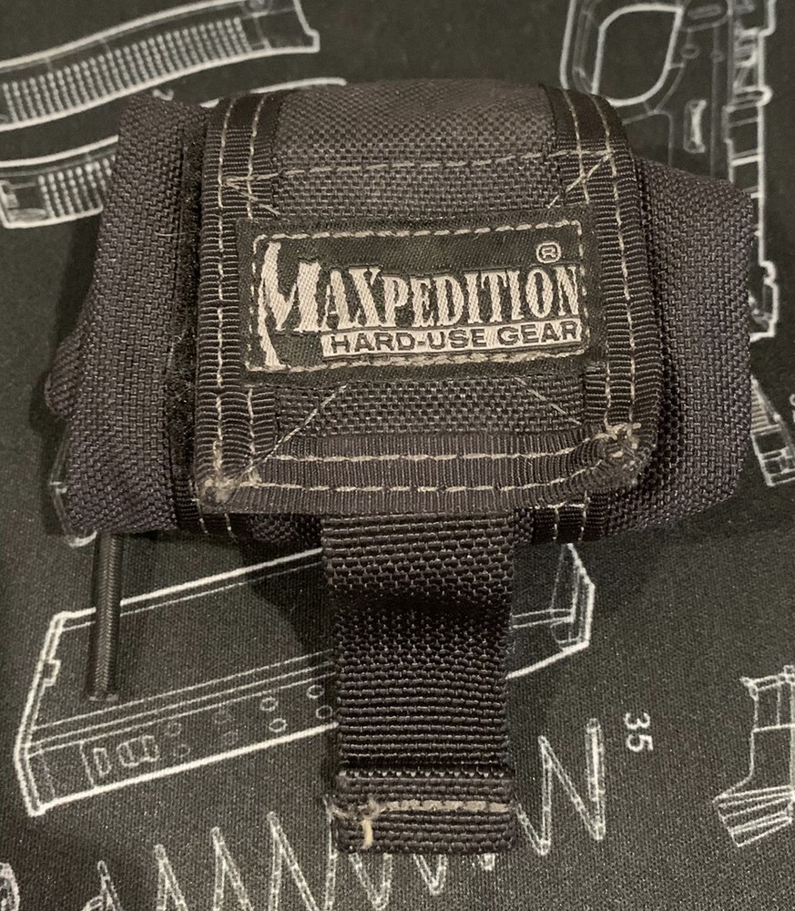 MAXPEDITION Mini Rollypoly Folding Dump Pouch One Size Black - Pre-Owned