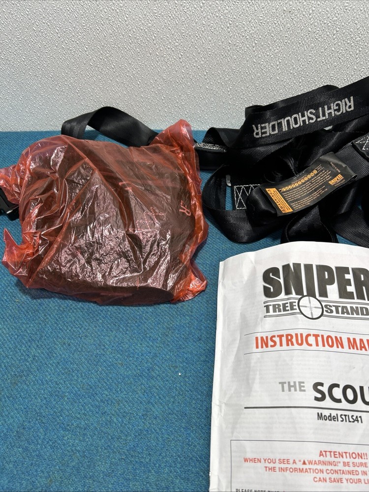 Set Of 2 Sniper Tree Stand Harnesses