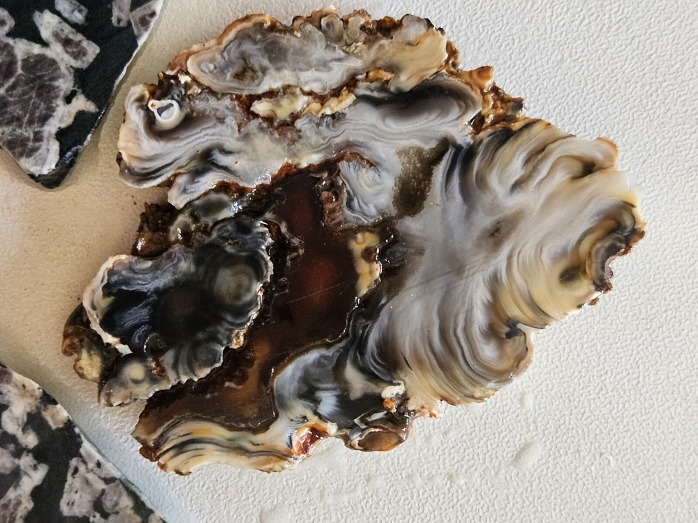 Three Lapidary Slabs 108 Grams